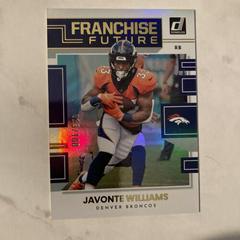 Javonte Williams [Holo] #FF-JAW Football Cards 2022 Panini Donruss Franchise Future Prices