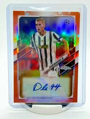 Dejan Kulusevski [Orange Bubbles Refractor] Soccer Cards 2020 Topps Chrome UEFA Champions League Autographs Prices