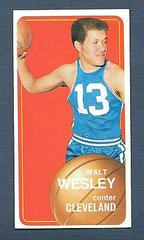 Walt Wesley #55 Basketball Cards 1970 Topps Prices