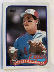 Andres Galarraga Baseball Cards 1989 Topps Prices