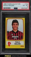 Paolo Maldini #154 Soccer Cards 1985 Panini Calciatori Prices
