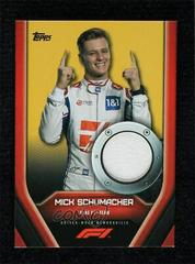 Mick Schumacher [Gold] #F1RL-MS Racing Cards 2022 Topps Formula 1 F1 Relics Prices