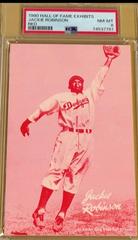 Jackie Robinson [Red] Baseball Cards 1980 Hall of Fame Exhibits Prices