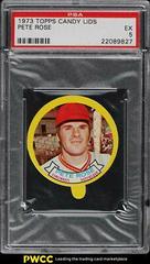 Pete Rose Baseball Cards 1973 Topps Candy Lids Prices
