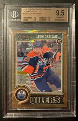 Leon Draisaitl [Green Frame Seismic Gold] Hockey Cards 2014 O-Pee-Chee Platinum Prices