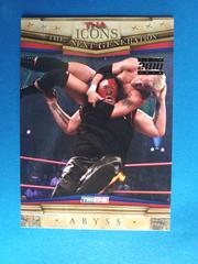 Abyss #62 Wrestling Cards 2010 TriStar TNA Icons Prices