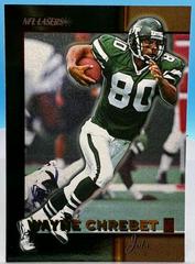 Wayne Chrebet #71 Football Cards 1996 Panini Score Board NFL Lasers Prices