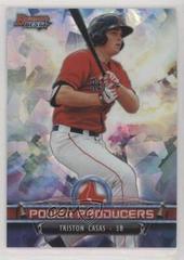 Triston Casas [Atomic] #PP-TC Baseball Cards 2018 Bowman's Best Power Producers Prices