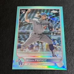 Ryan Pepiot [Aqua] Baseball Cards 2022 Topps Chrome Update Prices