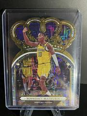 Bennedict Mathurin [Asia Gold] #60 Basketball Cards 2022 Panini Crown Royale Prices