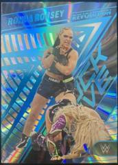 Ronda Rousey [Sunburst] Wrestling Cards 2023 Panini Revolution WWE Shock Wave Prices