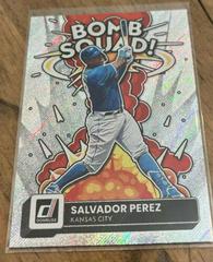 Salvador Perez [Silver] #BS-1 Baseball Cards 2022 Panini Donruss Bomb Squad Prices