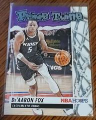 De'Aaron Fox #15 Basketball Cards 2021 Panini Hoops Prime Twine Prices