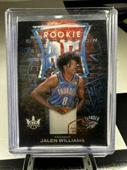 Jalen Williams #REM-JWT Basketball Cards 2022 Panini Court Kings Rookie Expression Memorabilia Prices