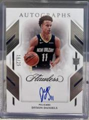 Dyson Daniels #32 Basketball Cards 2022 Panini Flawless Autograph Prices