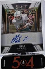 Mike Gesicki [White] #SSP-MGE Football Cards 2021 Panini Select Signatures Select Prices