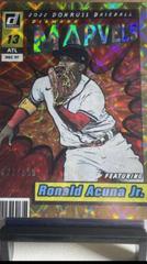 Ronald Acuna Jr. #M-4 Baseball Cards 2022 Panini Donruss Marvels Prices