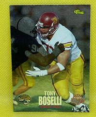 Tony Boselli [Silver] Football Cards 1995 Classic NFL Rookies Prices