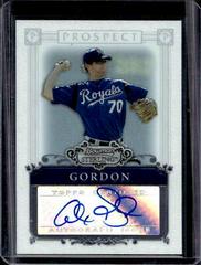 Alex Gordon [Autograph] #BSPAG Baseball Cards 2006 Bowman Sterling Prospect Prices