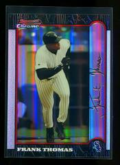 Frank Thomas [Refractor] #256 Baseball Cards 1999 Bowman Chrome Prices