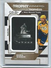 Shea Weber [Mark Messier] Hockey Cards 2023 O-Pee-Chee Trophy Patch Prices