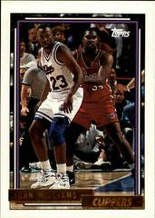 John Williams Basketball Cards 1992 Topps Gold Prices