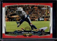 Keenan Allen [Red Refractor] #104 Football Cards 2014 Topps Chrome Prices