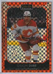 Dillon Dube [Orange Checkers] Hockey Cards 2021 O-Pee-Chee Platinum Prices