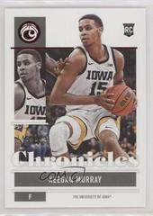 Keegan Murray [Red] Basketball Cards 2022 Panini Chronicles Draft Picks Prices