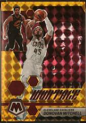 Donovan Mitchell [Gold] #7 Basketball Cards 2022 Panini Mosaic Montage Prices