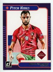 Bruno Fernandes #4 Soccer Cards 2021 Panini Donruss Road to Qatar Pitch Kings Prices