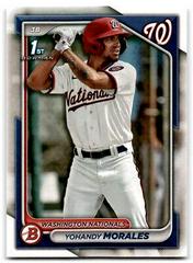 Yohandy Morales #BP-52 Baseball Cards 2024 Bowman Prospect Prices