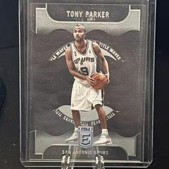 Tony Parker #17 Basketball Cards 2022 Panini Donruss Elite Title Waves Prices