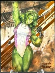 She-Hulk [Orange Foil] #64 Marvel 2022 Ultra Avengers Prices