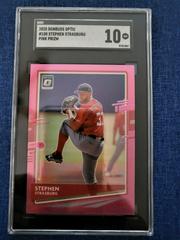 Stephen Strasburg [Pink] #100 Baseball Cards 2020 Panini Donruss Optic Prices