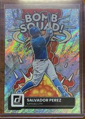 Salvador Perez [Rapture] #BS-1 Baseball Cards 2022 Panini Donruss Bomb Squad Prices