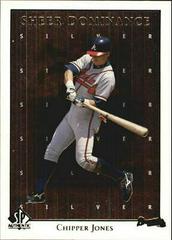 Chipper Jones Baseball Cards 1998 SP Authentic Sheer Dominance Prices