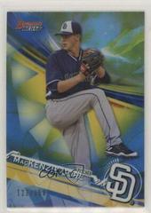 MacKenzie Gore [Blue Refractor] Baseball Cards 2017 Bowman's Best Top Prospects Prices