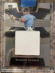 Wander Franco Baseball Cards 2022 Panini Select Rookie Jumbo Swatch Prices