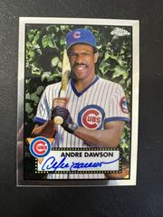 Andre Dawson Baseball Cards 2021 Topps Chrome Platinum Anniversary Autographs Prices