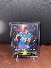 Trevor Lawrence [Gold] #CS-25 Football Cards 2023 Panini Certified Stars Prices