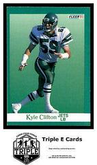 Kyle Clifton Football Cards 1991 Fleer Prices