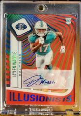 Jaylen Waddle [Autograph Pink] #ILL-20 Football Cards 2021 Panini Illusions Illusionists Prices
