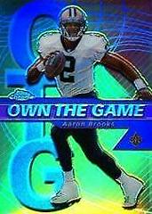 Aaron Brooks [Refractor] #OG8 Football Cards 2002 Topps Chrome Own the Game Prices