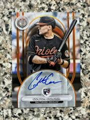 Colton Cowser [Orange] Baseball Cards 2024 Topps Tribute League Inauguration Autograph Prices