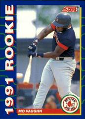 Mo Vaughn Baseball Cards 1991 Score Rookies Prices
