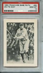 On Its Way Baseball Cards 1980 Franchise Babe Ruth Prices
