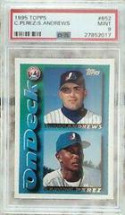 Carlos Perez, Shane Andrews Baseball Cards 1995 Topps Prices