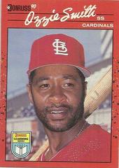 Ozzie Smith #9 Baseball Cards 1990 Donruss Learning Series Prices