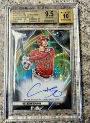 Shohei Ohtani [Refractor] #CBA-SO Baseball Cards 2022 Topps Chrome Black Autographs Prices